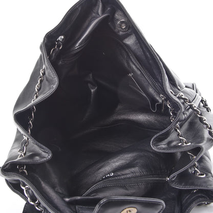 Chanel Calfskin Diagonal Ligne Tote Black 6 of 11