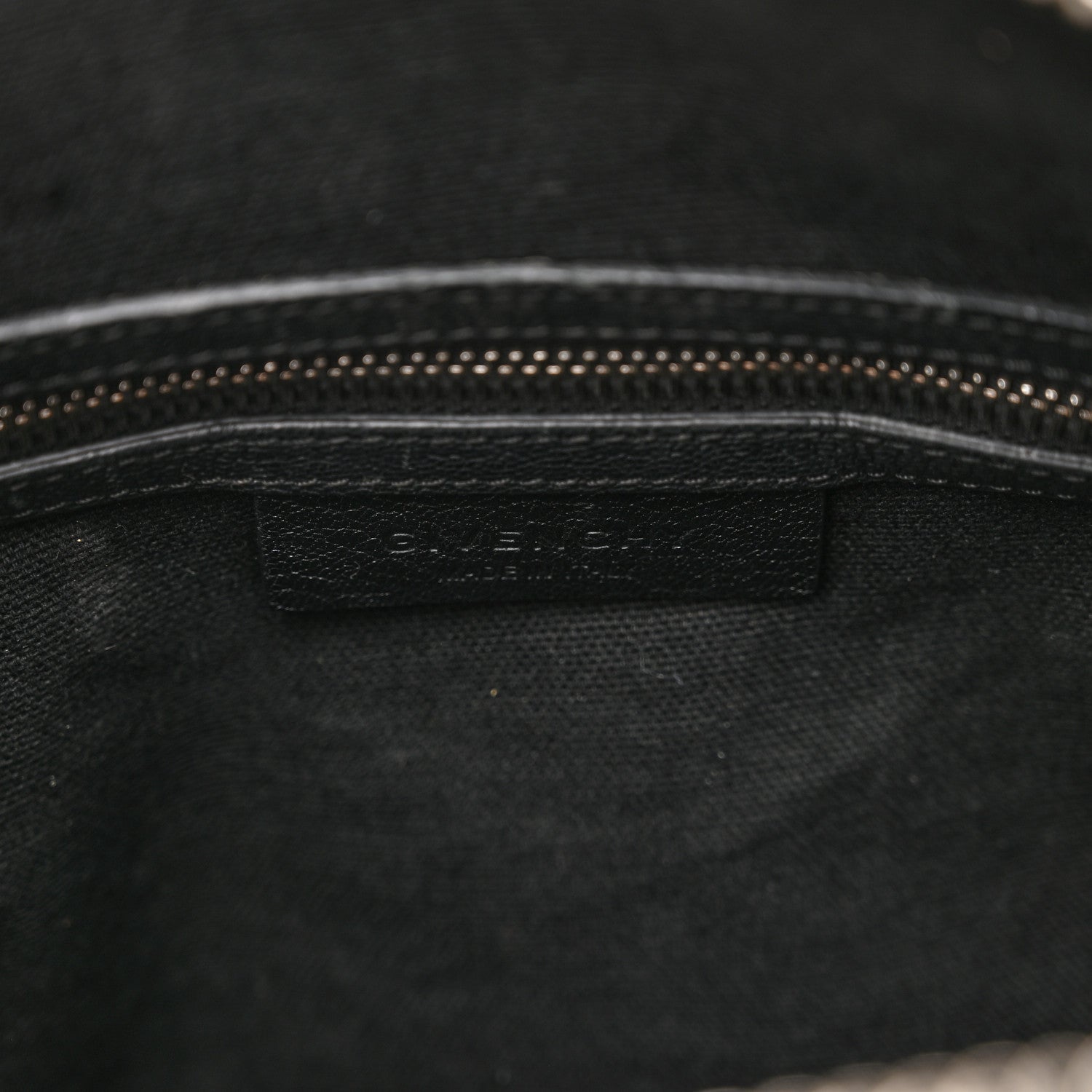Givenchy Sugar Goatskin Mini Tri-Color Antigona Light Brown Beige Black 6 of 16