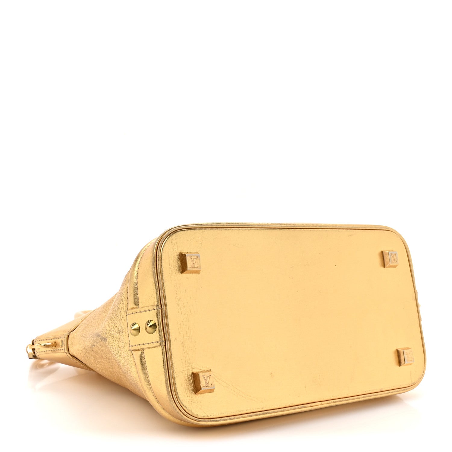 Louis Vuitton Suhali Lockit PM Gold 4 of 16