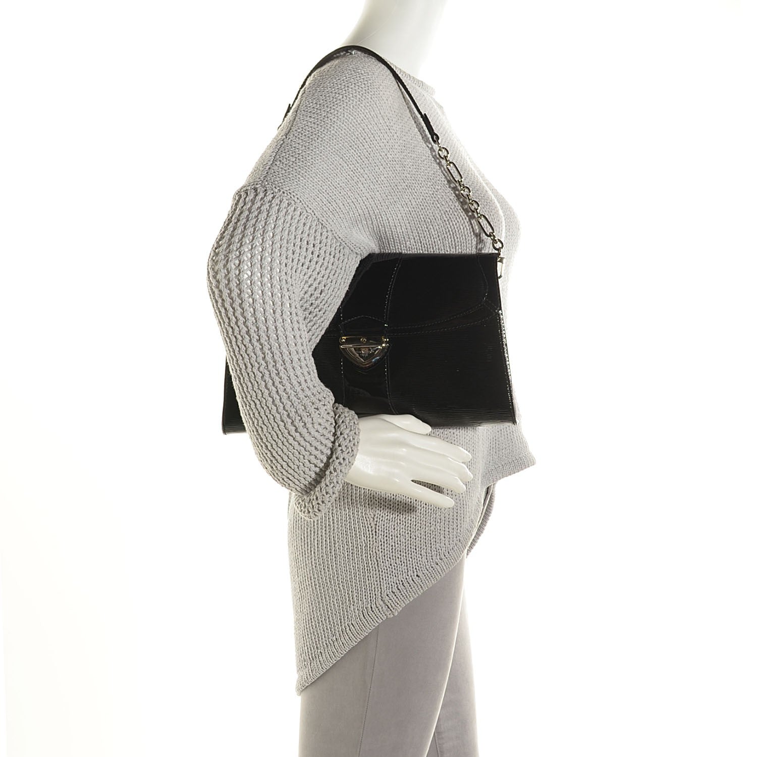 Louis Vuitton Epi Electric Pochette Iena Black 2 of 7