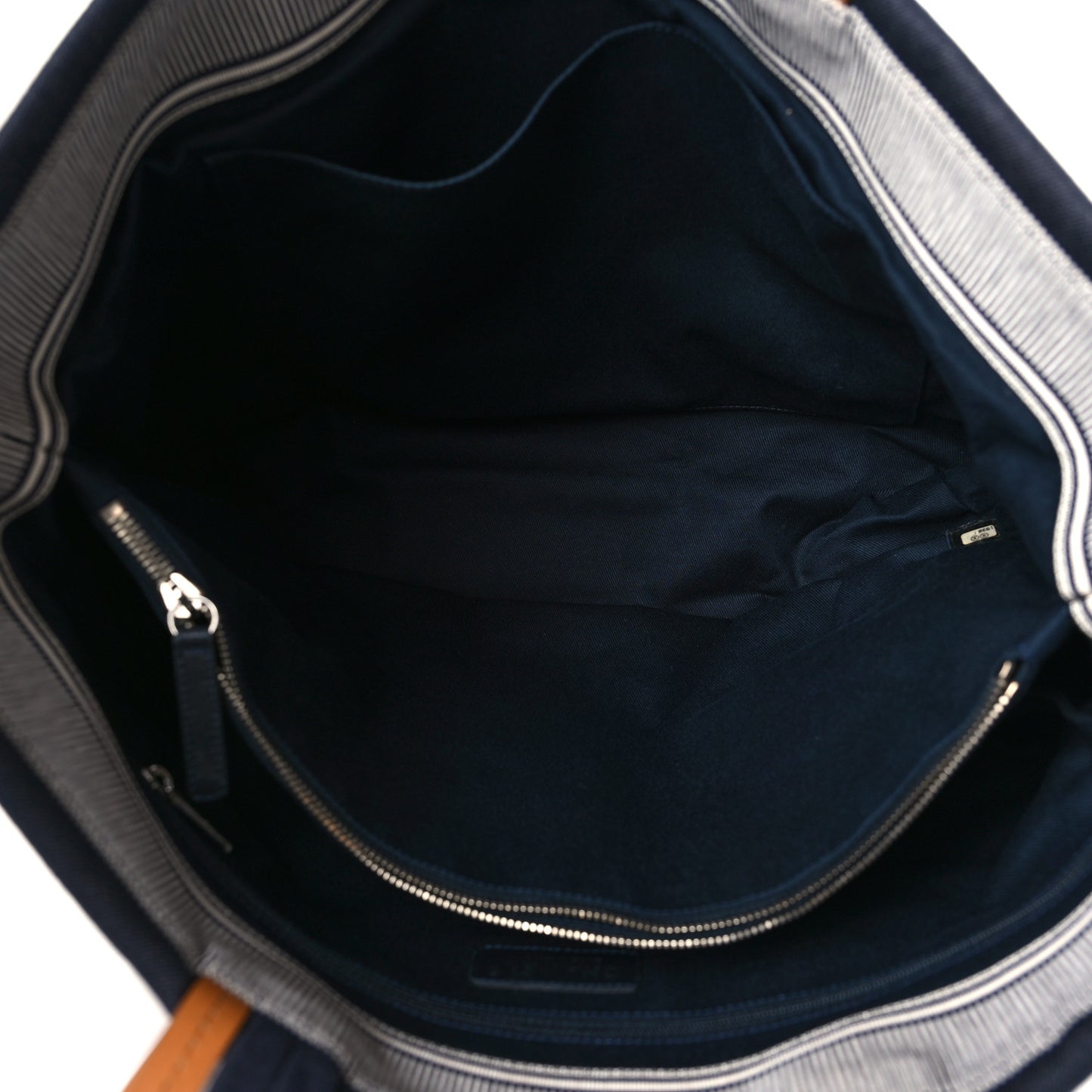 Denim Large Shopping Tote Blue