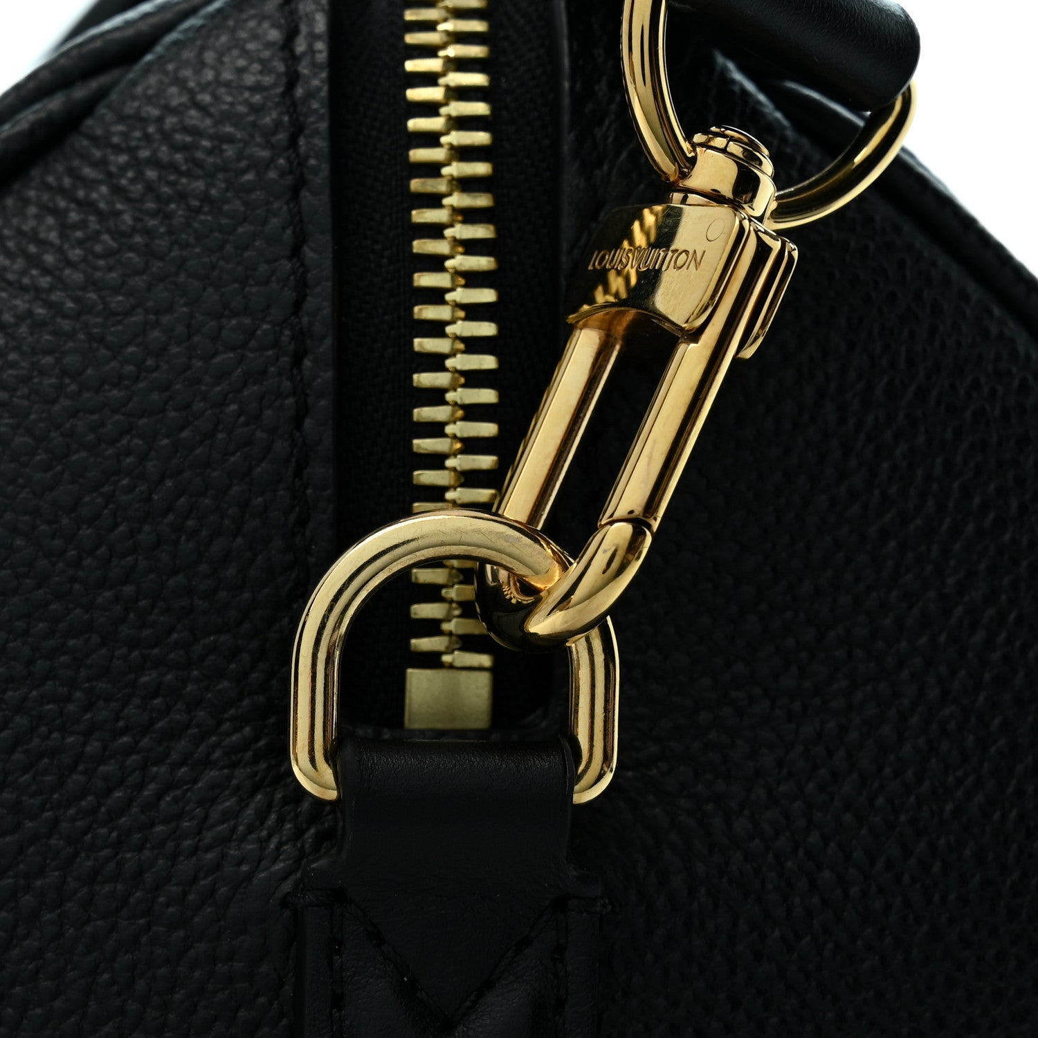 Louis Vuitton Empreinte Monogram Giant Speedy Bandouliere 25 Black 10 of 10