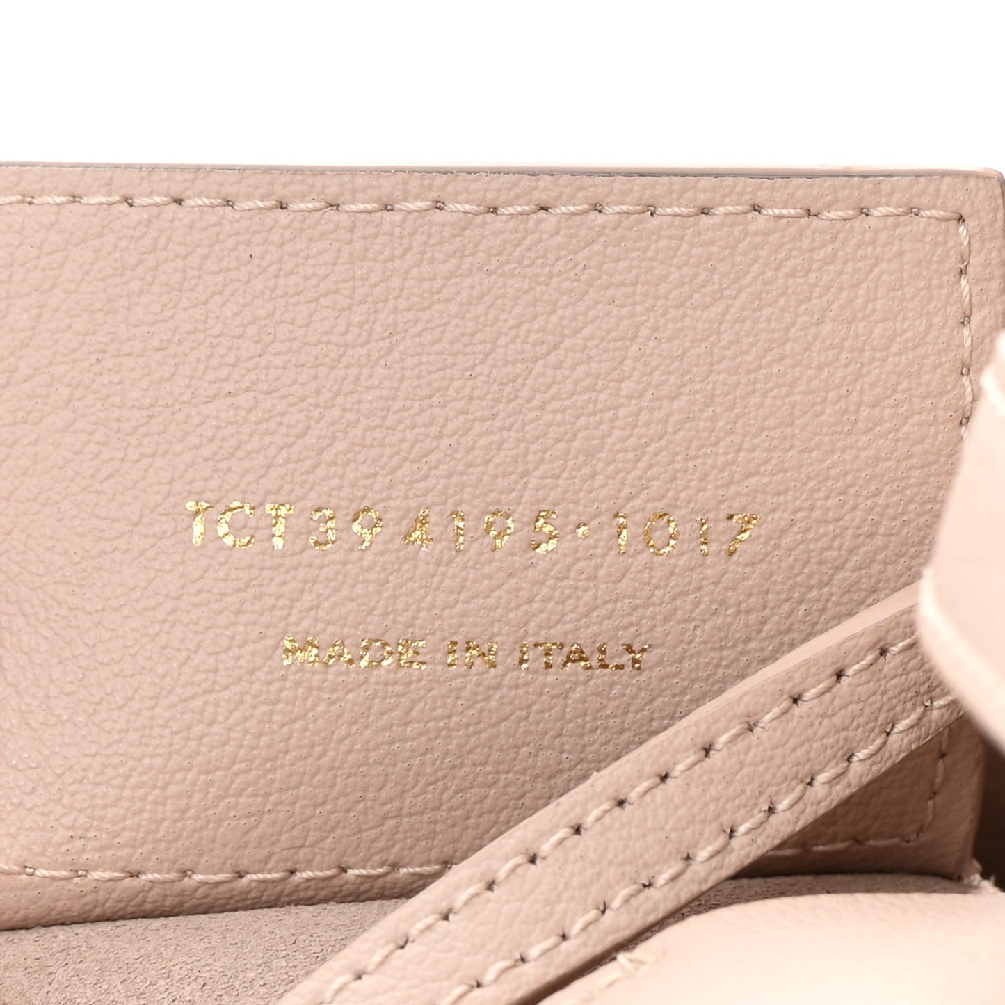 Calfskin Large Shopping Tote Pale Blush