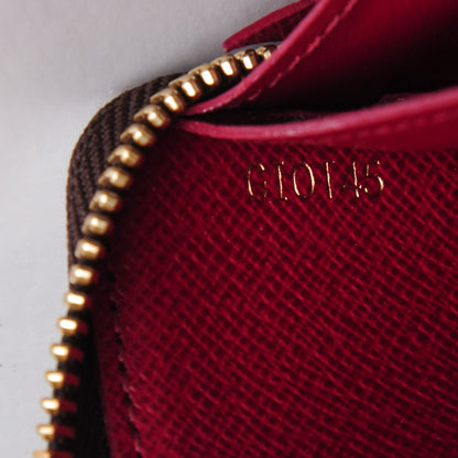 Louis Vuitton Monogram Clemence Wallet Fuchsia 7 of 8