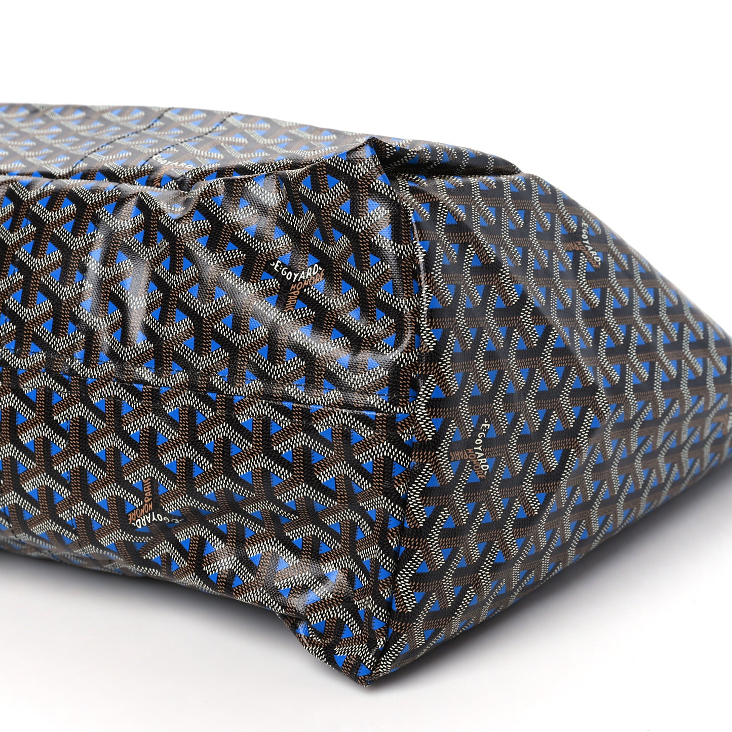 Goyardine Reversible Roseline Black Sky Blue