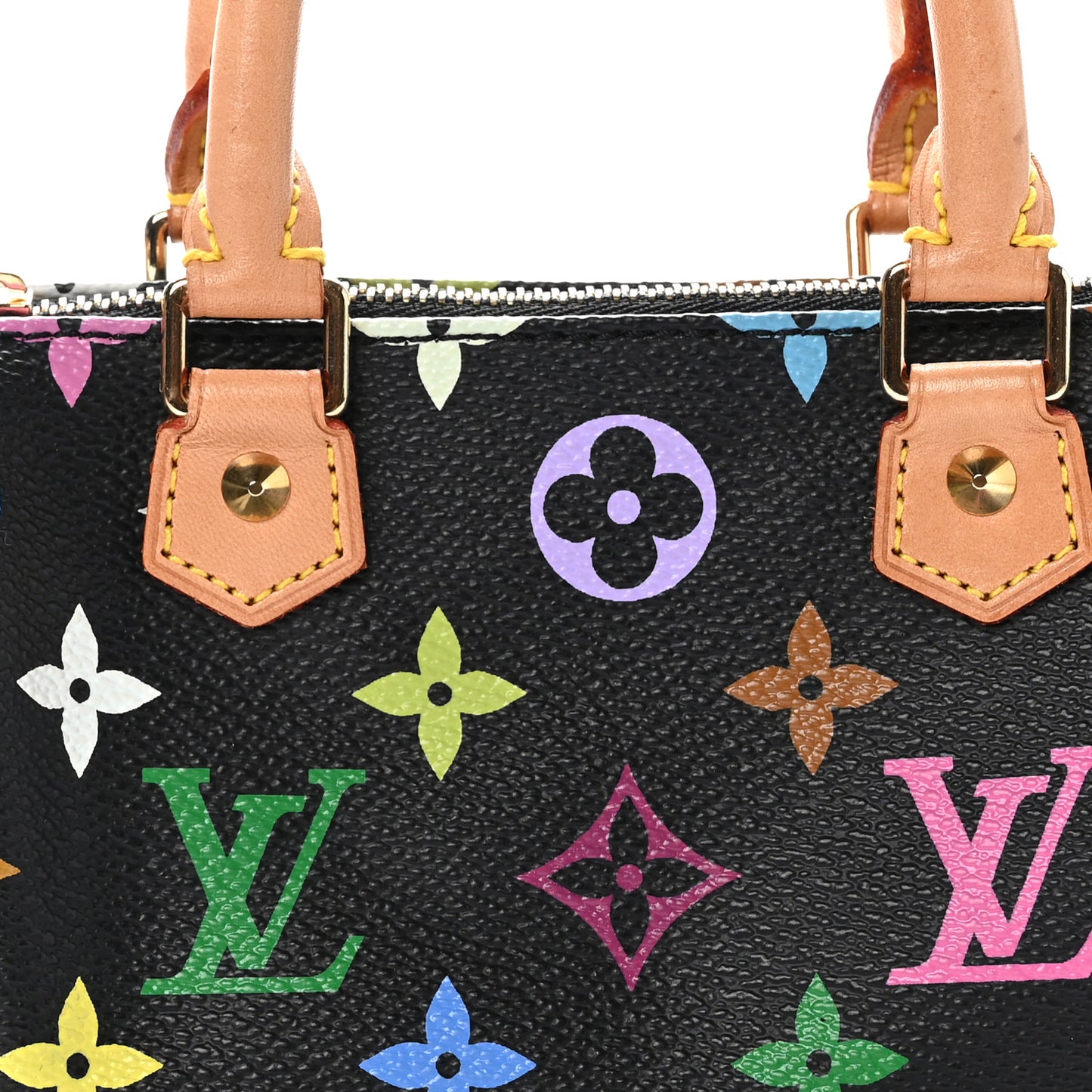 Monogram Multicolor Mini Sac HL Speedy Black