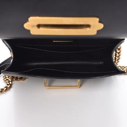 Prada City Calf Saffiano Cahier Bag Black 5 of 6