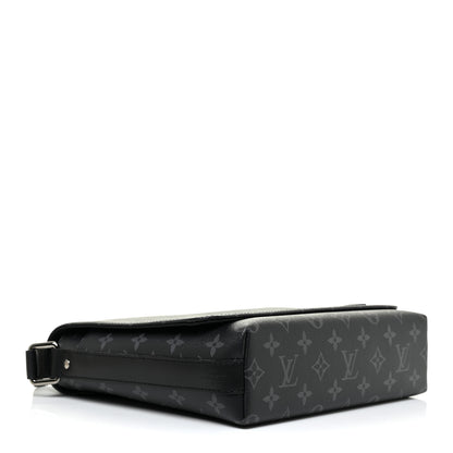 Louis Vuitton Monogram Eclipse District PM Black 4 of 15