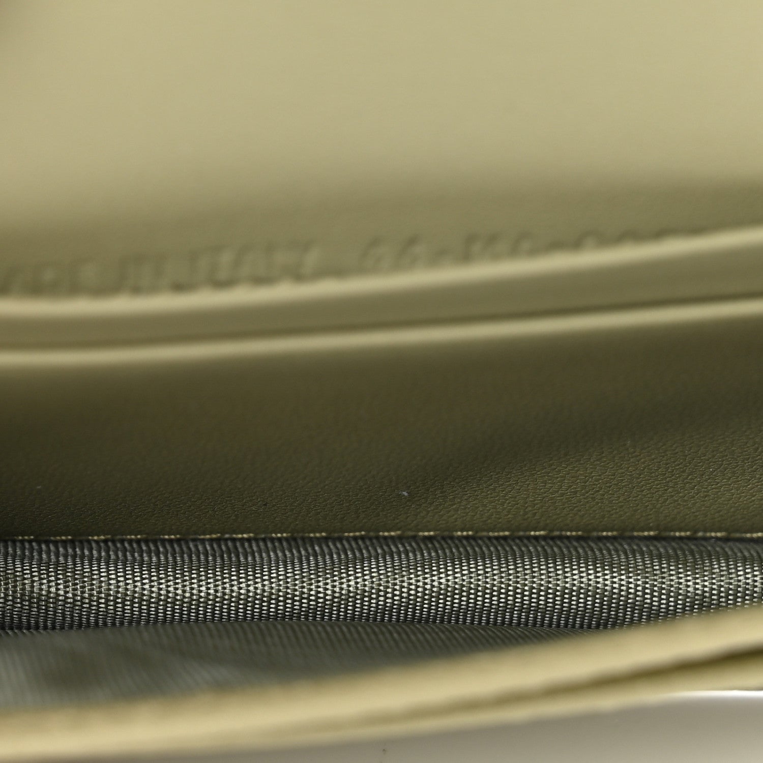Christian Dior Goatskin Saddle Card Holder Desert Sage 5 of 7