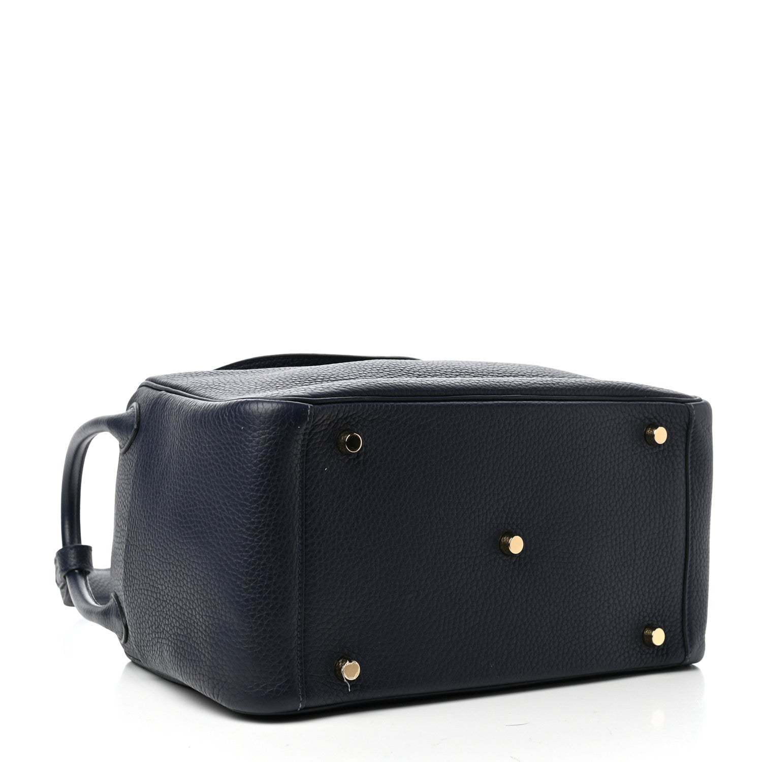 Hermes Taurillon Clemence Lindy 30 Bleu Nuit 4 of 9