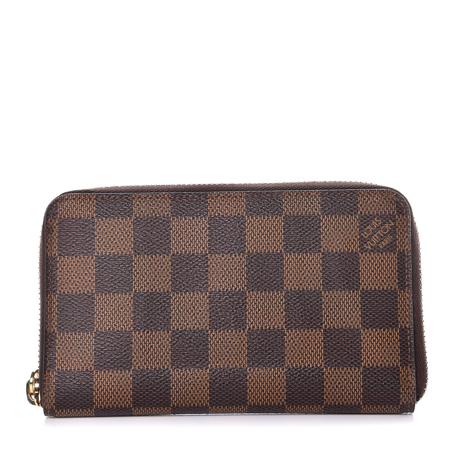 Louis Vuitton Damier Ebene Zippy Compact Wallet 1 of 8