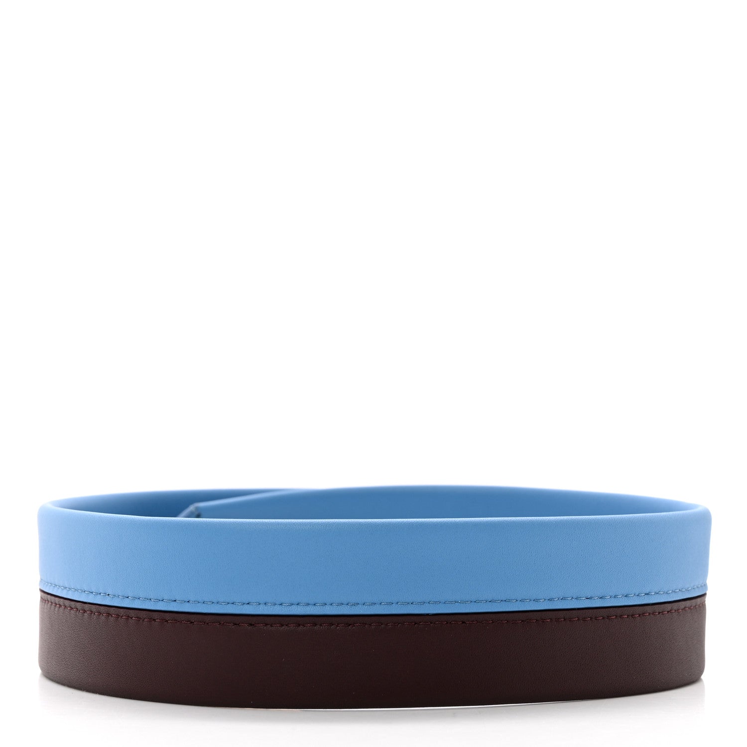 Louis Vuitton Calfskin Cluny MM Shoulder Strap Blue Glacial 2 of 3