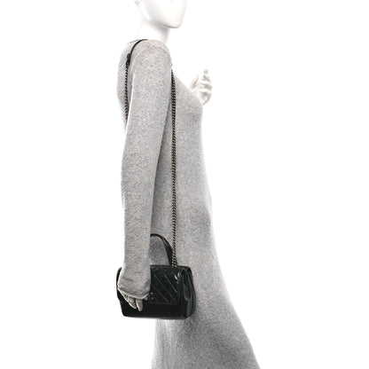 Chanel Glazed Calfskin Pilot Essentials Flap Black 2 of 13