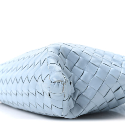 Bottega Veneta Calfskin Intrecciato Small Hop Ice 10 of 10