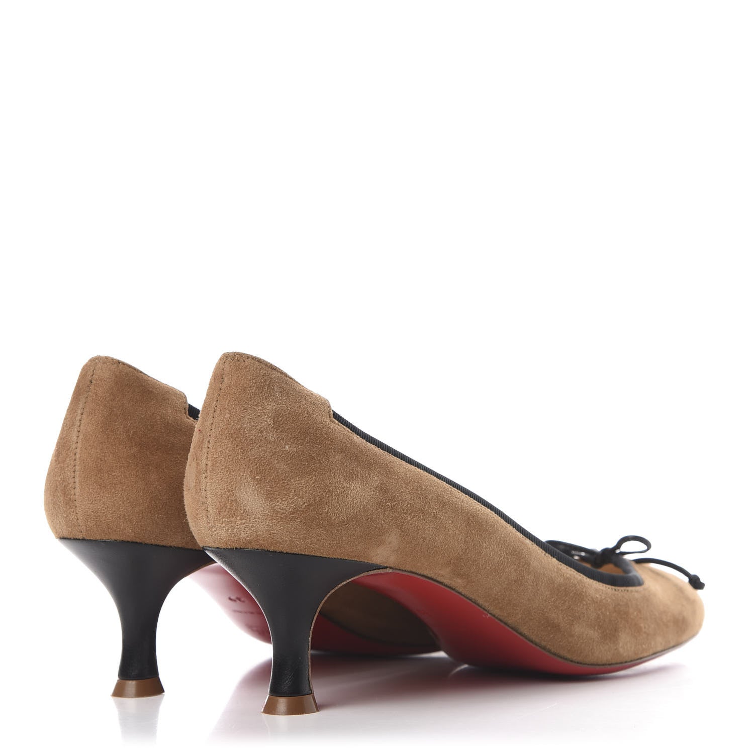 Christian Louboutin Suede Neo Mars 45 Pumps 39 Camel 4 of 9
