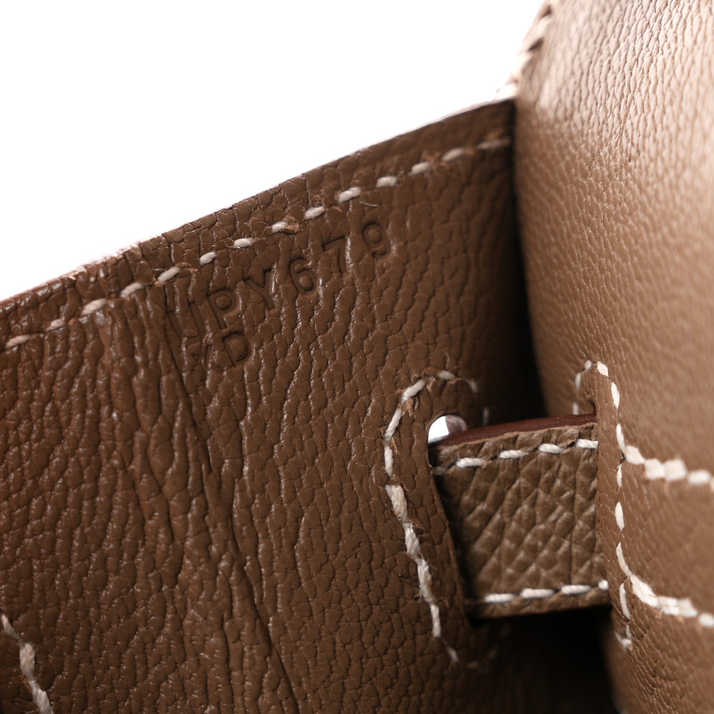 Epsom Birkin Sellier 25 Etoupe