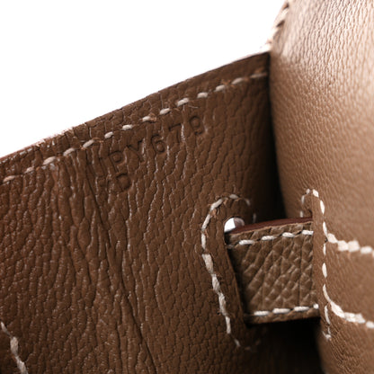 Hermes Epsom Birkin Sellier 25 Etoupe 7 of 11