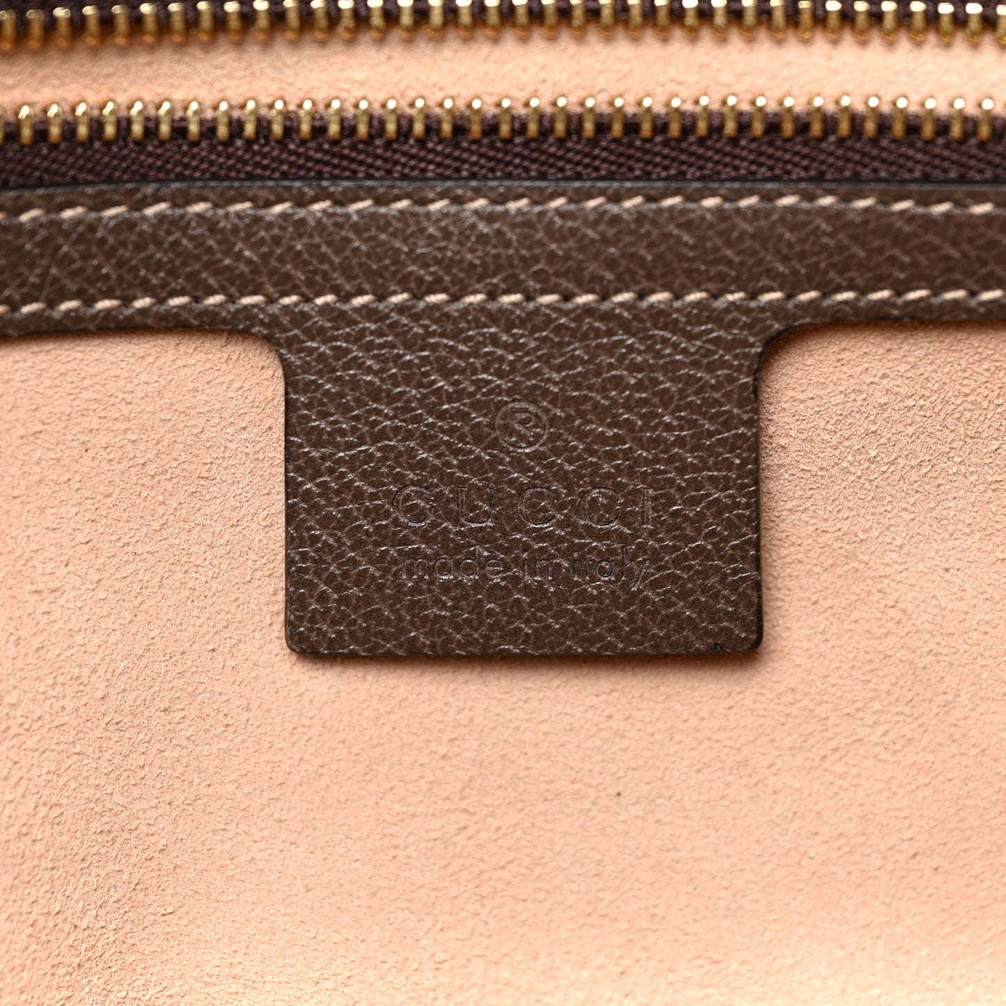 GG Supreme Monogram Web Small Ophidia Shoulder Bag Brown