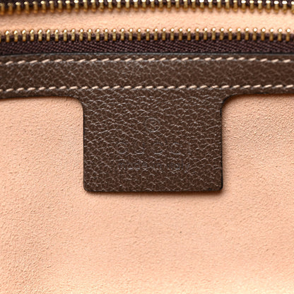 Gucci GG Supreme Monogram Web Small Ophidia Shoulder Bag Brown 6 of 13