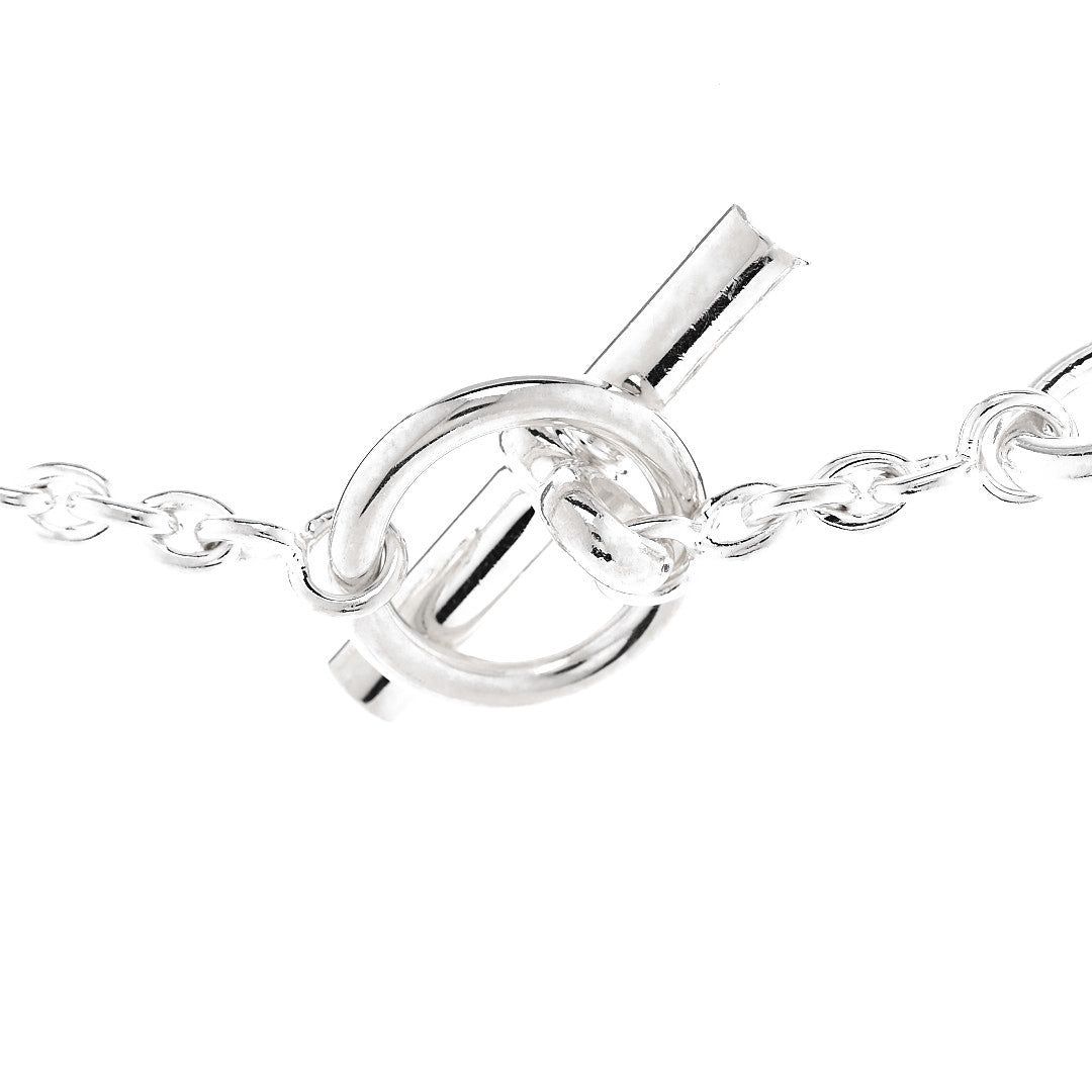 Hermes Sterling Silver Farandole Necklace 120 5 of 5