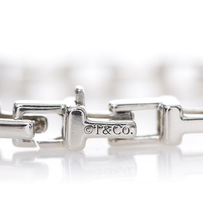 Tiffany Sterling Silver Narrow T Chain Bracelet 4 of 4