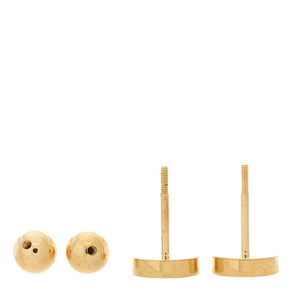 Cartier 18K Yellow Gold LOVE Earrings 3 of 5