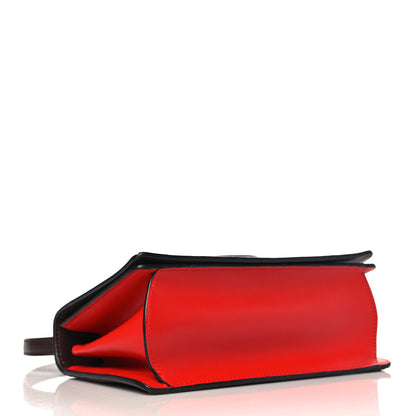 Loewe Calfskin Polka Dot Small Barcelona Shoulder Bag Black Red 3 of 7