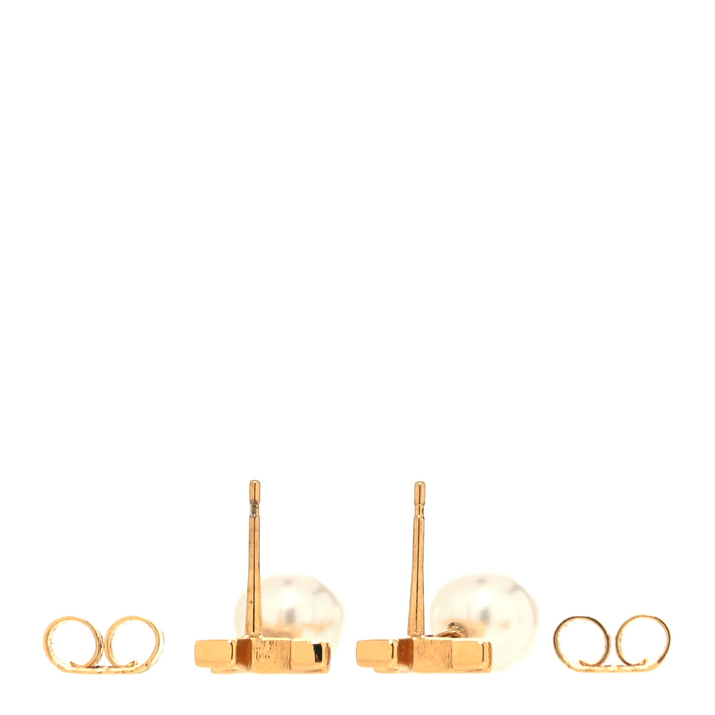 Pearl LV Louisa Iconic Earrings Gold