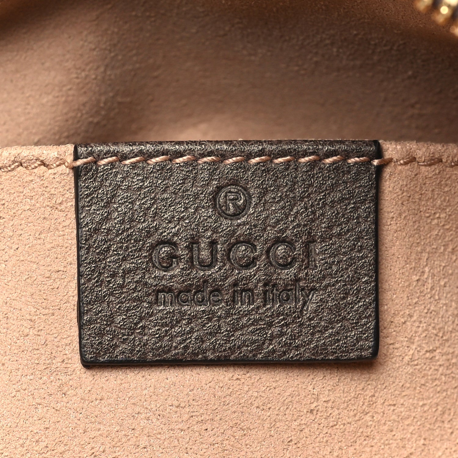 Gucci GG Supreme Monogram Small Ophidia Belt Bag 65 26 Dark Brown 6 of 10