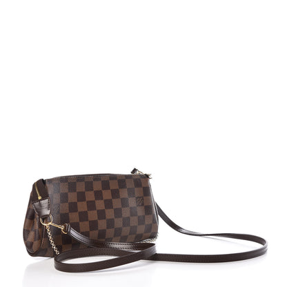 Louis Vuitton Damier Ebene Eva Clutch 3 of 8