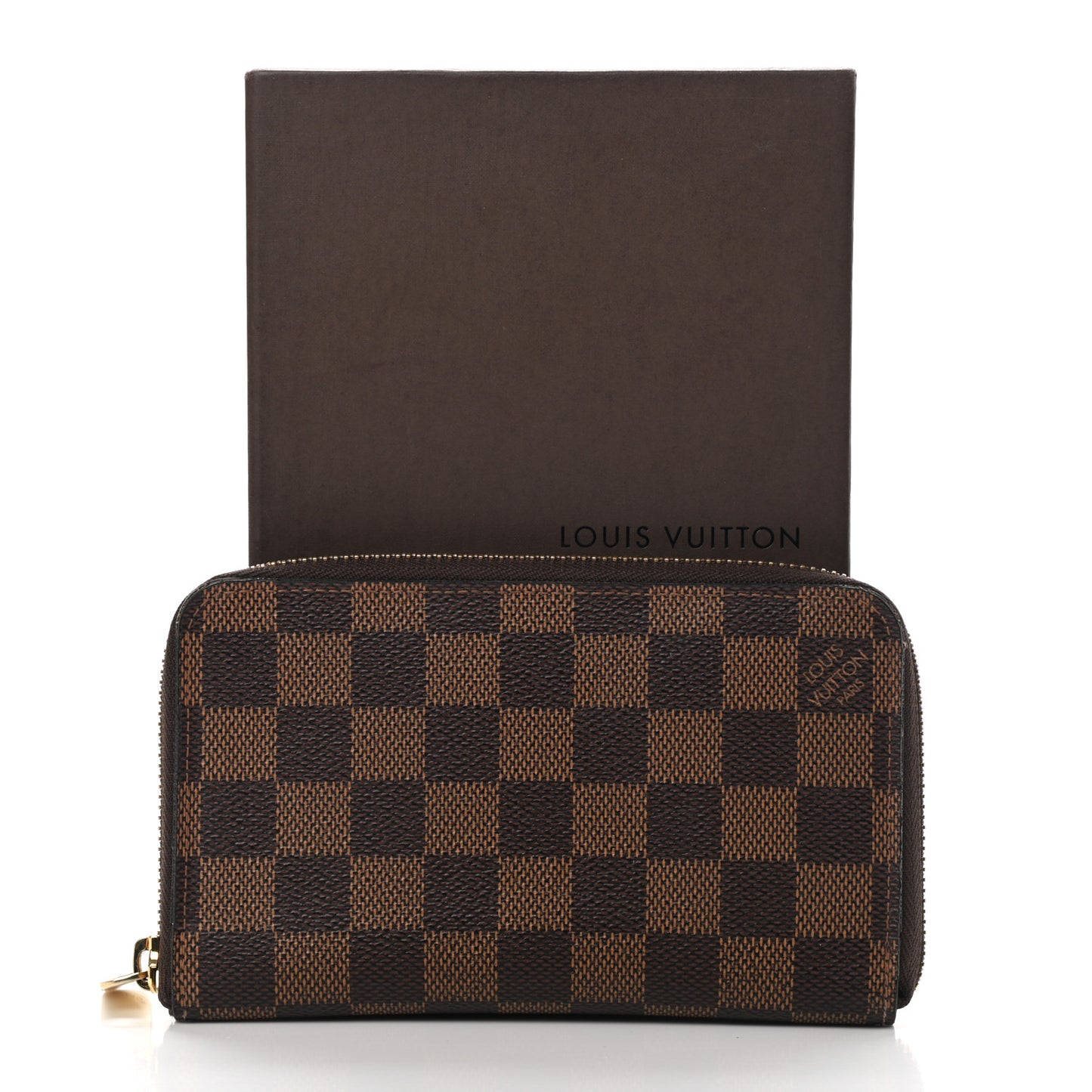 Damier Ebene Zippy Compact Wallet