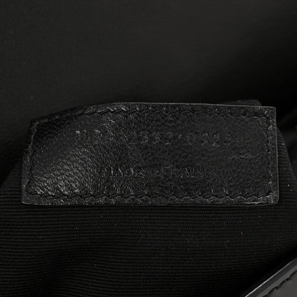 Saint Laurent Box Calfskin Monogram Large Solferino Shoulder Bag Black 7 of 10