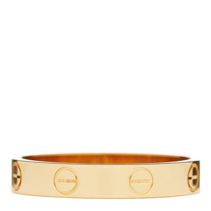 Cartier 18K Yellow Gold 3.5mm LOVE Wedding Band Ring 57 8 3 of 4