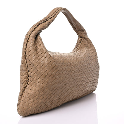 Bottega Veneta Nappa Intrecciato Large Veneta Hobo Camel 3 of 7