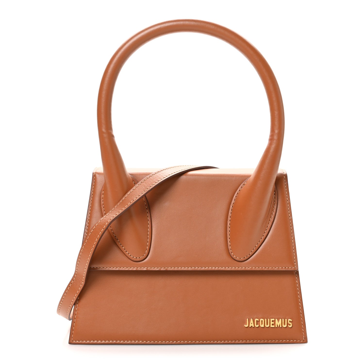 Jacquemus Smooth Calfskin Le Grand Chiquito Light Brown 1 of 12