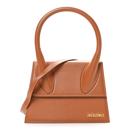 Jacquemus Smooth Calfskin Le Grand Chiquito Light Brown 1 of 12