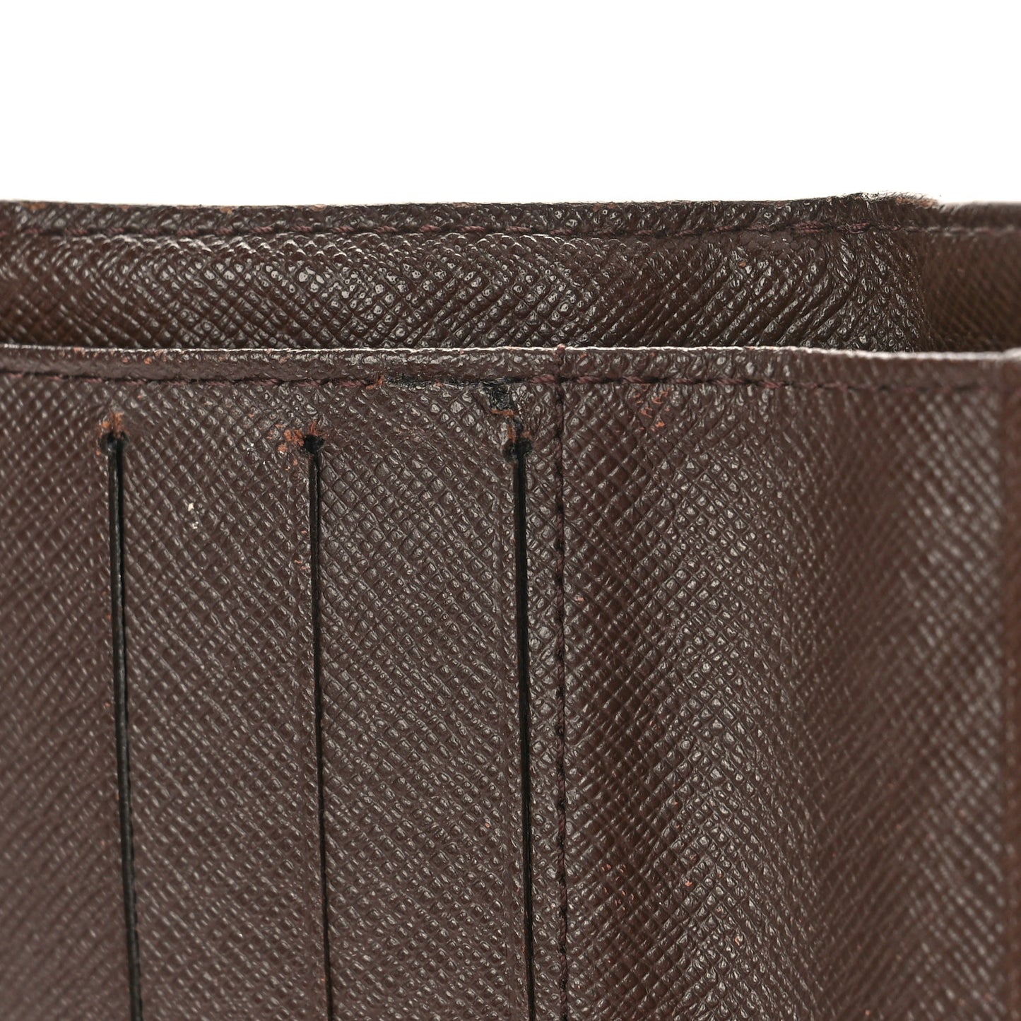 Damier Ebene Zippe Zipped Compact Wallet