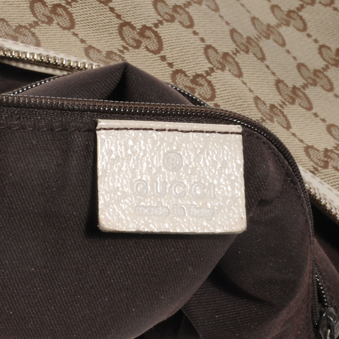 Gucci Monogram Princy Hobo Ivory 3 of 8