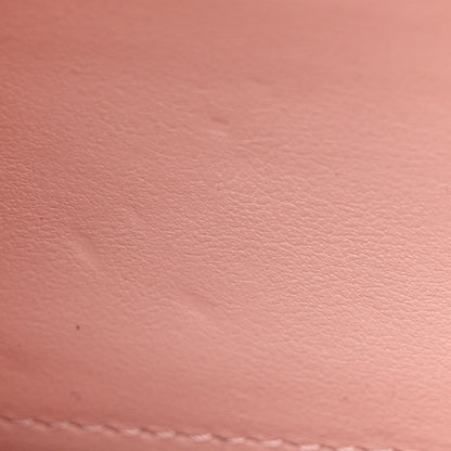 Chanel Shiny Caviar Quilted Flap Charm Wallet On Chain WOC Light Pink 13 of 14