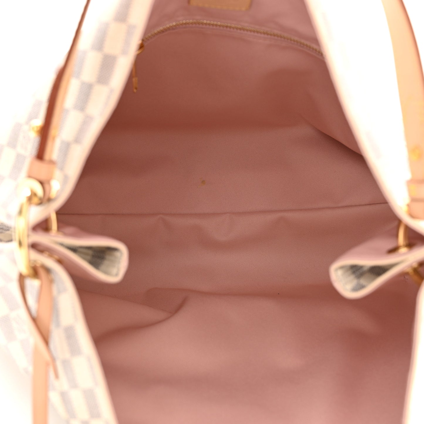 Damier Azur Graceful MM Rose Ballerine