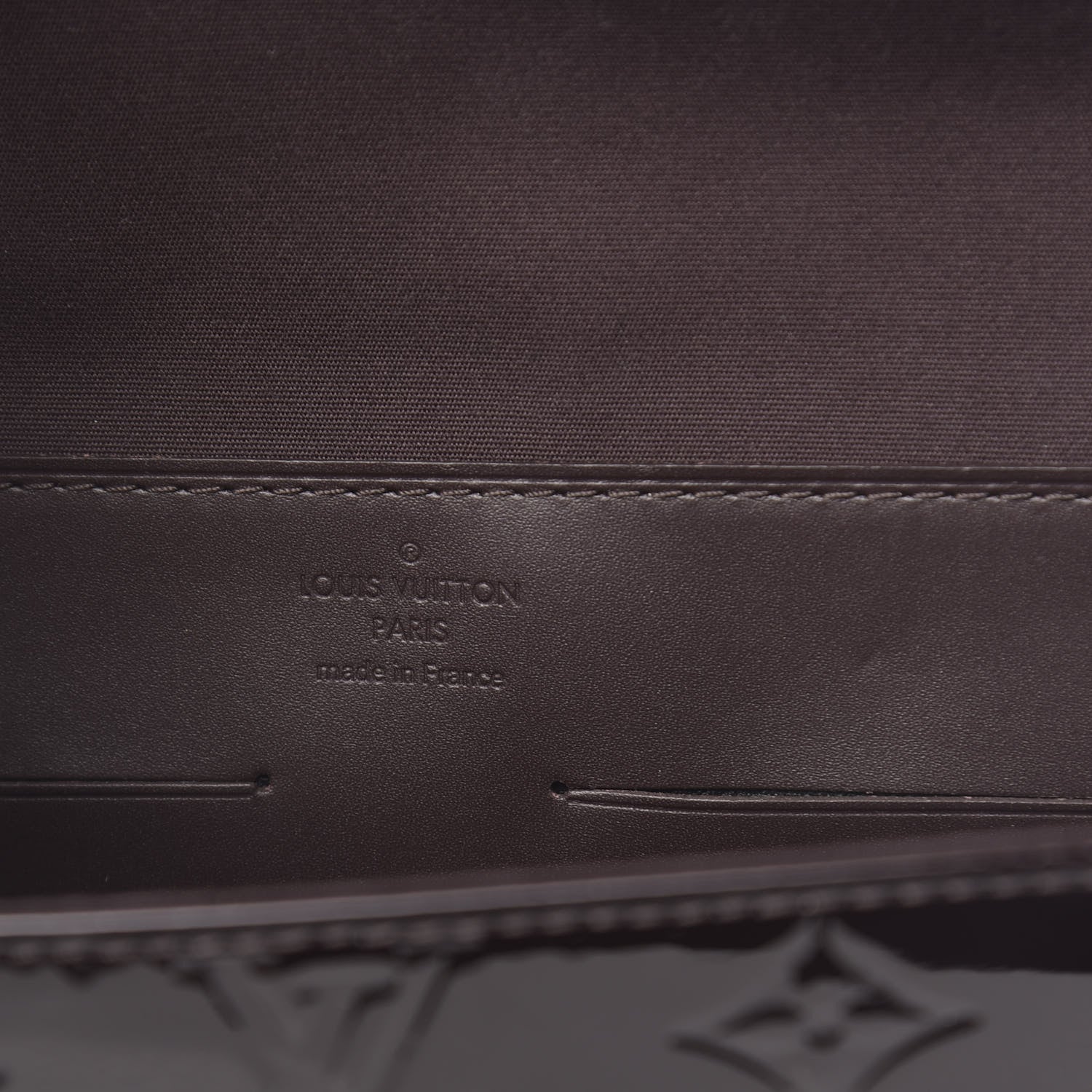 Louis Vuitton Vernis Ana Clutch Amarante 6 of 10