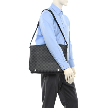 Louis Vuitton Damier Graphite District GM 2 of 7