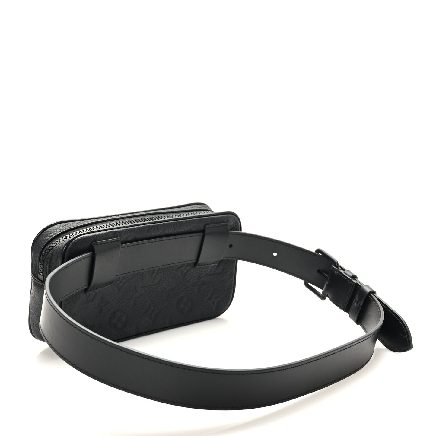 Taurillon Monogram Uniformes Solar Ray Soft Pochette Volga Belt Bag Black