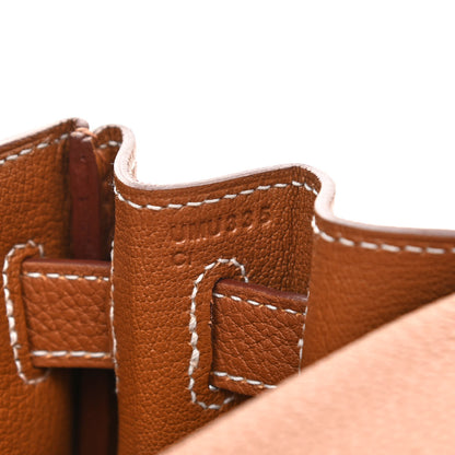 Hermes Taurillon Clemence Kelly Retourne 28 Gold 7 of 12