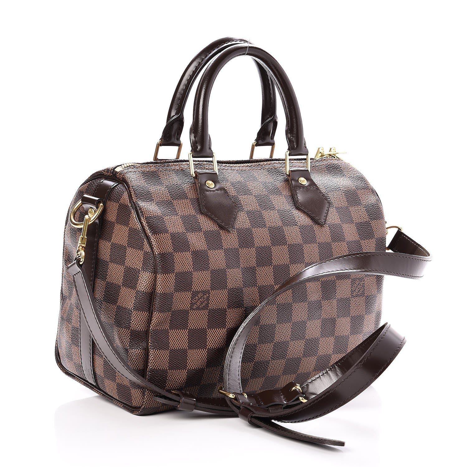Louis Vuitton Damier Ebene Speedy Bandouliere 25 4 of 9