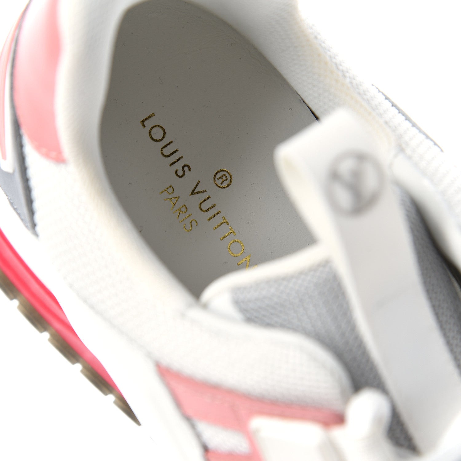 Louis Vuitton Calfskin Run Away Sneakers 38.5 Rose Clair 8 of 10