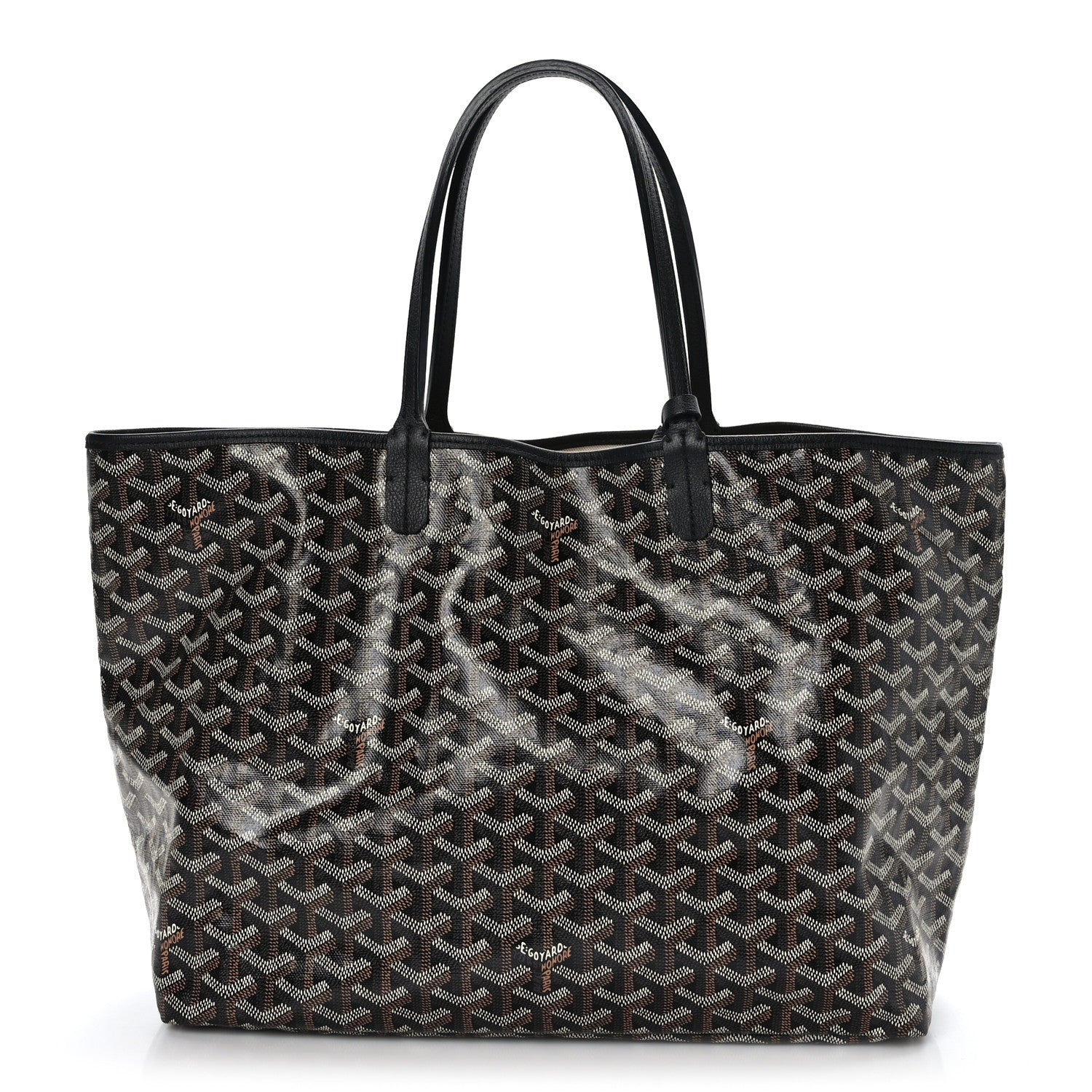 Goyard Goyardine Saint Louis PM Black 1 of 9