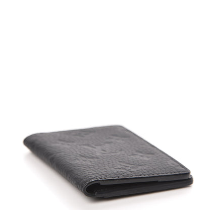 Louis Vuitton Taurillon Monogram Pocket Organizer Black 4 of 7
