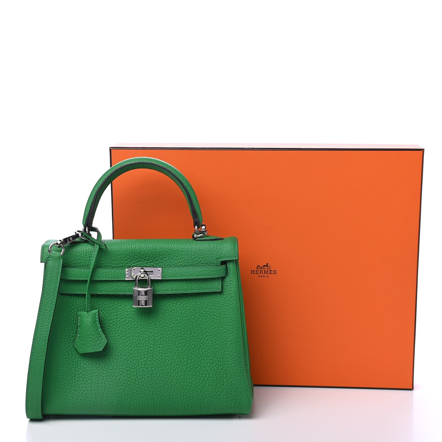 Hermes Togo Kelly Retourne 25 Bamboo 13 of 13