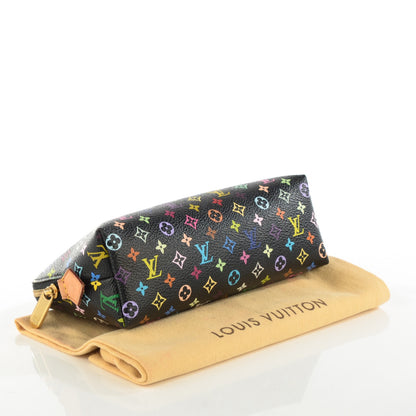Louis Vuitton Monogram Multicolor Cosmetic Pouch Black Grenade 4 of 7